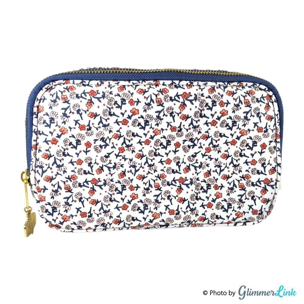 Molly Hatch for CR Gibson Floral Storage Case Bag Pouch